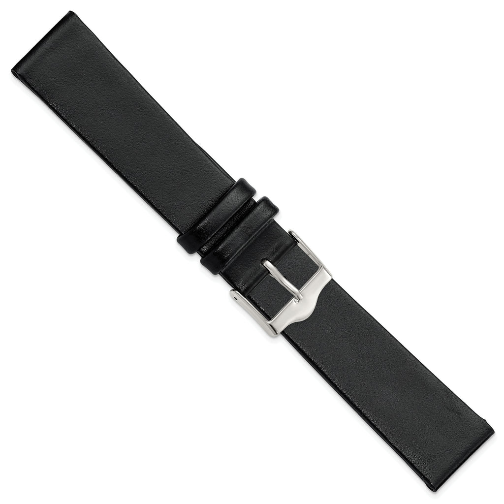 Smooth Flat Watch Band in Leather - Sophia Jewelers