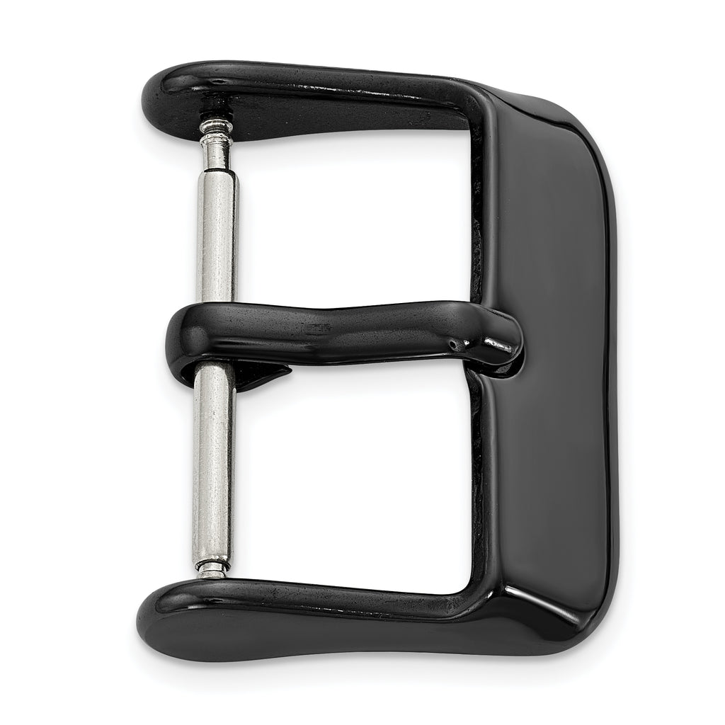 12mm Black PVD-plated  Stainless Steel Buckle - Sophia Jewelers