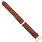 Havana Lizard-Grain Leather Watch Band, 15mm - Sophia Jewelers