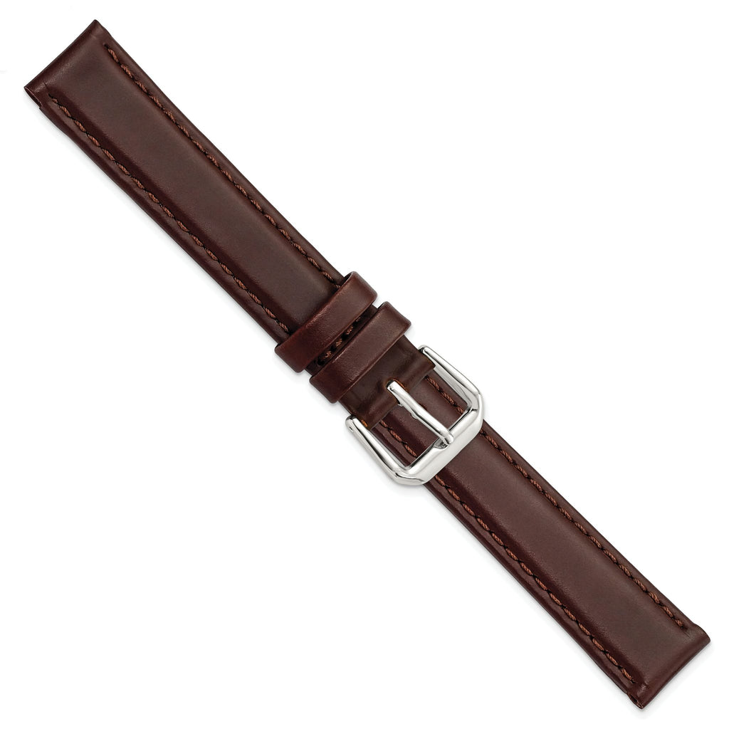 Dark Watch Band in Leather - Sophia Jewelers