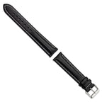 Black Oil-Tanned Watch Band in Leather - Sophia Jewelers