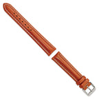 Saddle Brown Oil-Tanned Leather Watch Band, 24mm - Sophia Jewelers
