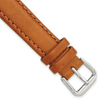 Havana Italian Leather Watch Band in Brown, 19mm