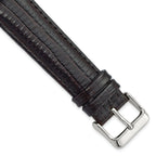 Teju Lizard Grain Leather Watch Band in Brown, 14mm - Sophia Jewelers