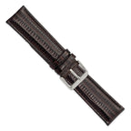 Teju Lizard Grain Leather Watch Band in Brown, 14mm - Sophia Jewelers