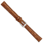 Havana Alligator-Grain Leather Watch Band, 12mm - Sophia Jewelers
