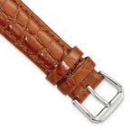 Havana Alligator-Grain Leather Watch Band, 12mm