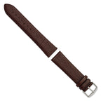 Distressed Brown Watch Band in Leather, Matte - Sophia Jewelers