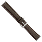 Smooth Brown Watch Band in Leather - Sophia Jewelers
