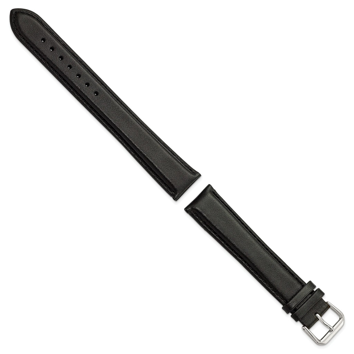 Smooth Extra Long Watch Band in Leather - Sophia Jewelers