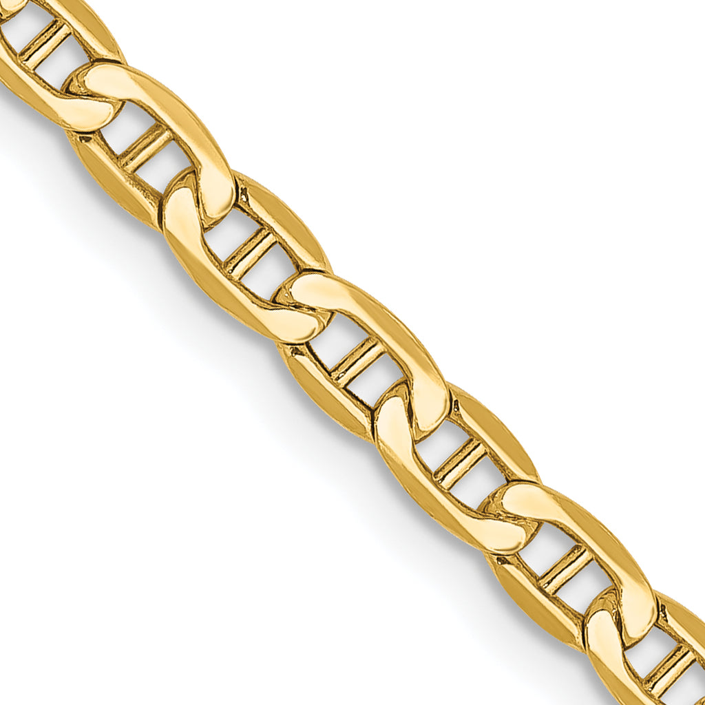 3.2mm 14K Yellow Gold Anchor Chain - Sophia Jewelers