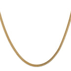 3.0mm 14K Yellow Gold Franco Chain - Sophia Jewelers
