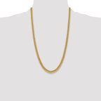 14K Yellow Gold Cuban Chain Necklace 6mm - Sophia Jewelers