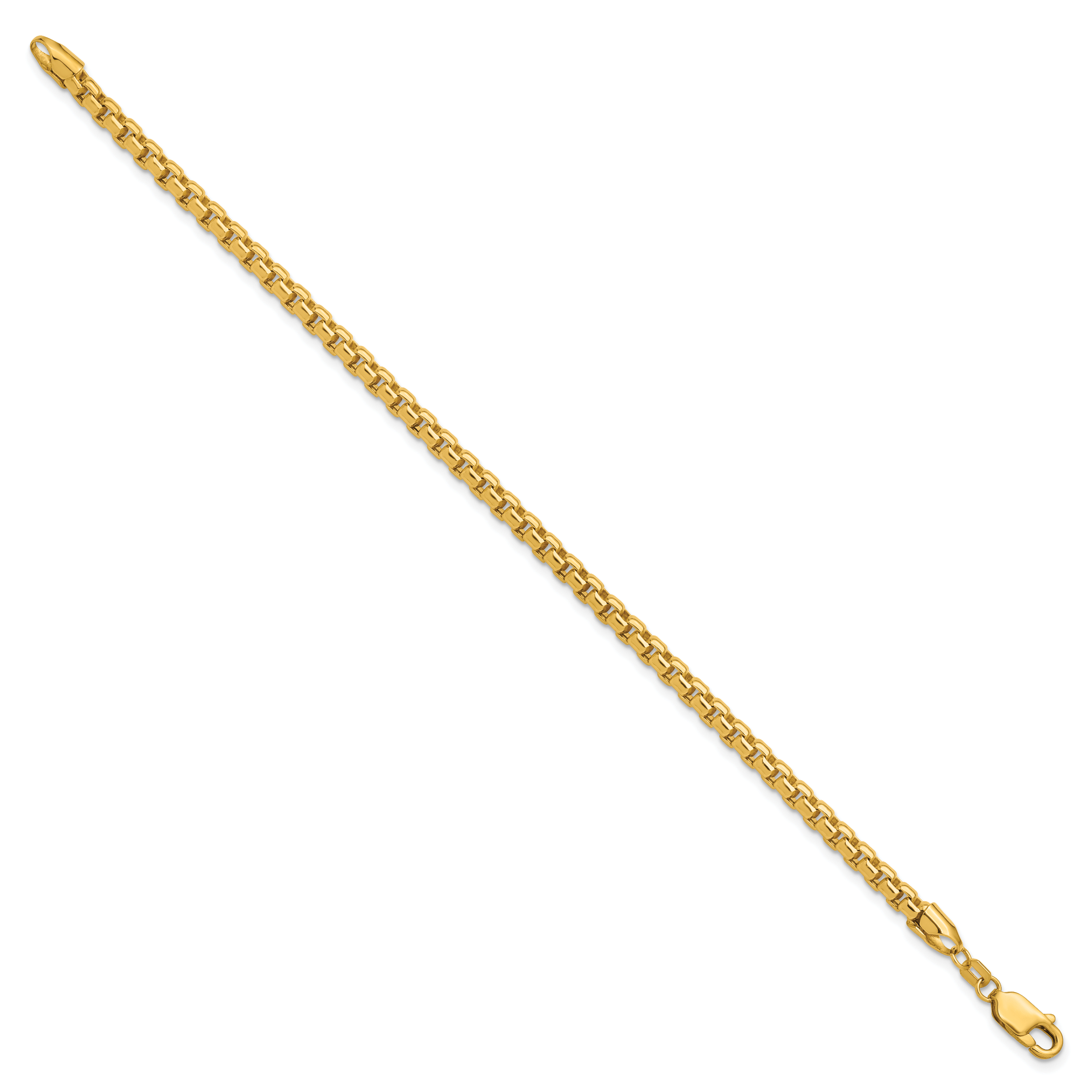 3.6mm 14K Yellow Gold Box Chain - Sophia Jewelers