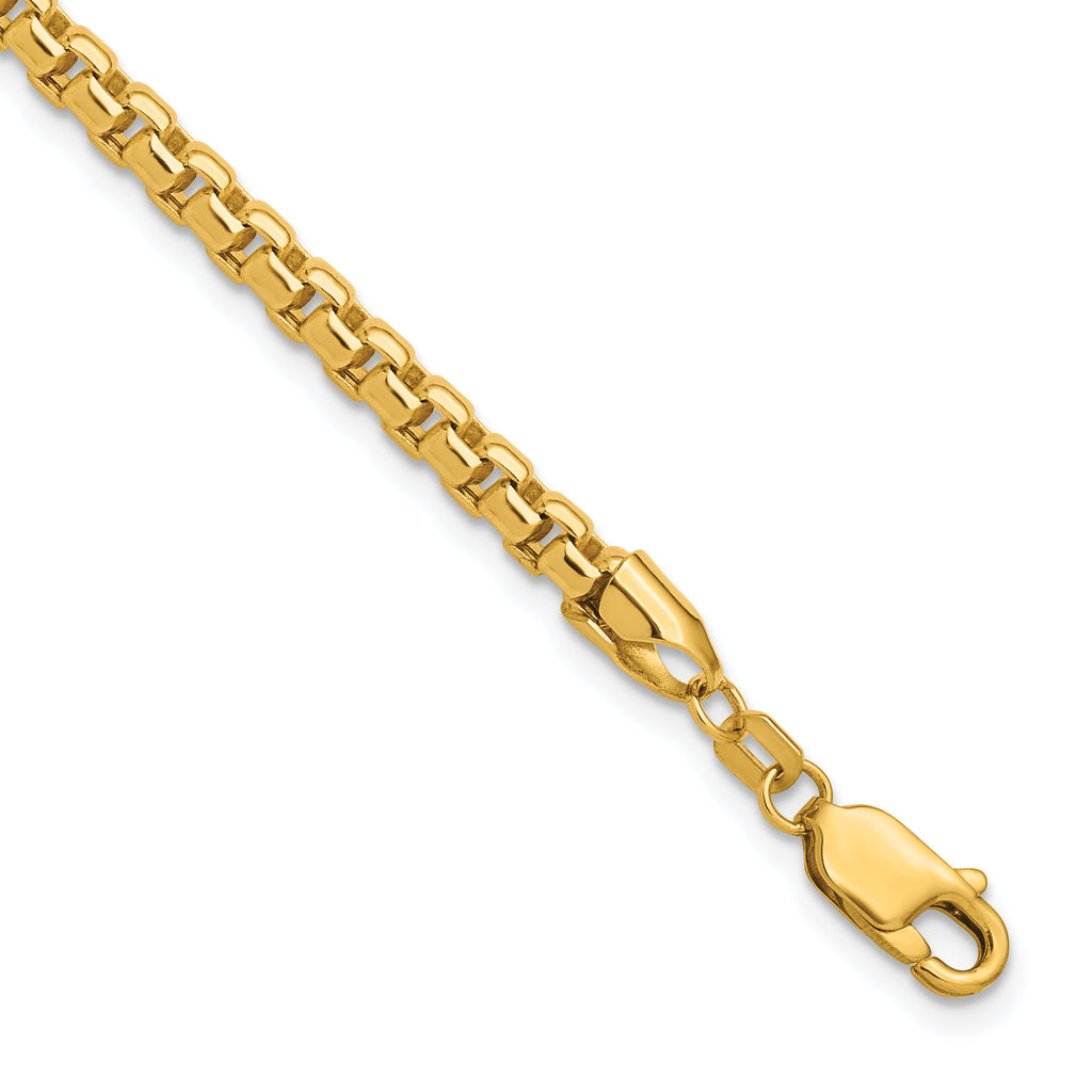 3.6mm 14K Yellow Gold Box Chain - Sophia Jewelers