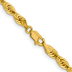 4.25mm 14K Yellow Gold Rope Chain - Sophia Jewelers