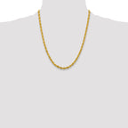 4.25mm 14K Yellow Gold Rope Chain - Sophia Jewelers
