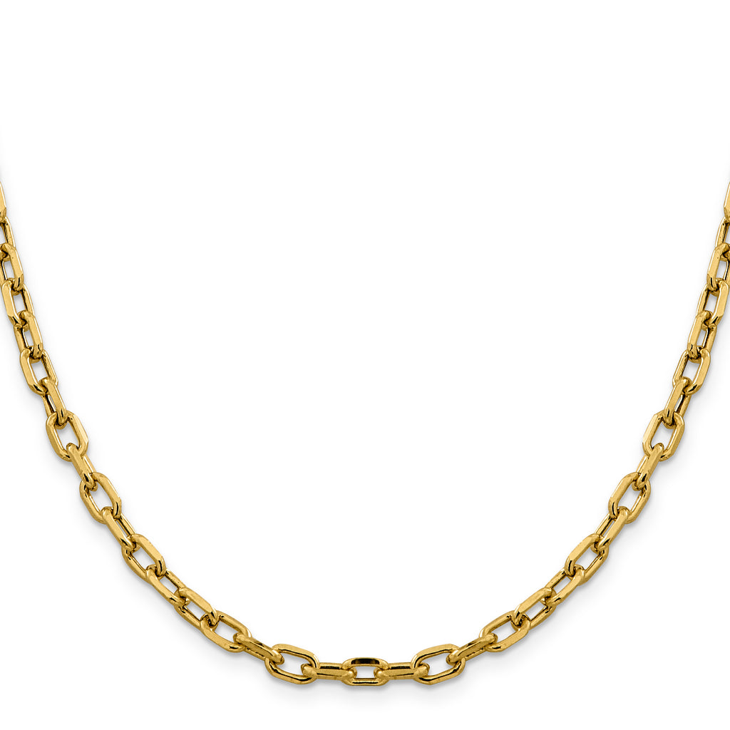 4.9mm 14K Yellow Gold Cable Chain - Sophia Jewelers