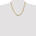 14k 6.25mm Semi-Solid Anchor Chain
