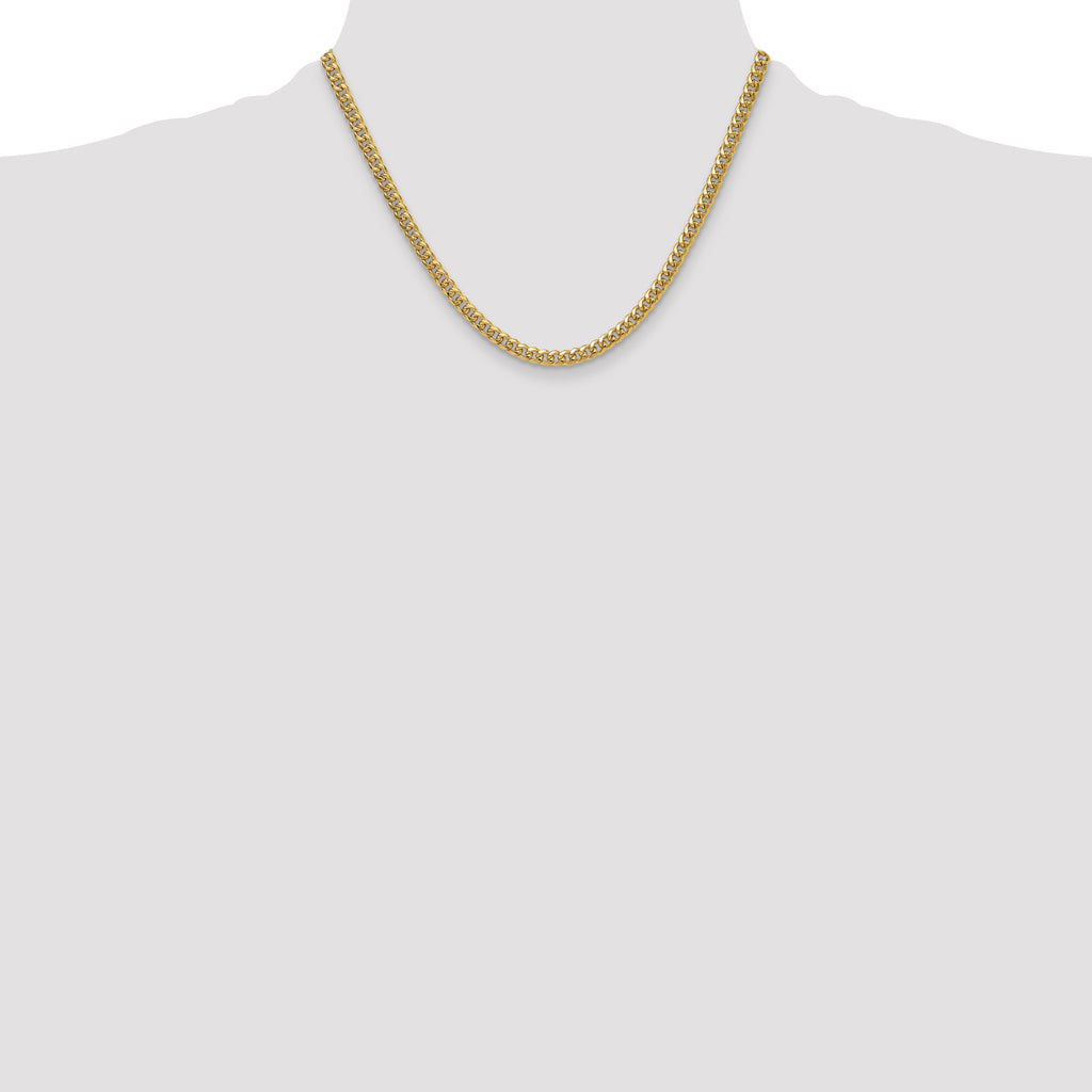 4.5mm 14K Yellow Gold Miami Cuban Link Chain - Sophia Jewelers