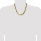 Curb Chain in 14K Yellow Gold, 11.3mm, 7–24 Inch - Sophia Jewelers