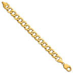 Curb Chain in 14K Yellow Gold, 11.3mm, 7–24 Inch - Sophia Jewelers