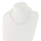 1928 Jewelry Gold-tone Clasp 2mm to 8mm Ivory Imitation Pearl Graduated Strand 18 inch Necklace