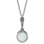 1928 Jewelry Silver-tone Textured Vintage Handle 4-5X Magnifying Glass 30 inch Necklace
