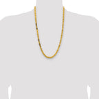 14K 26 inch 5.25mm Byzantine with Lobster Clasp Chain