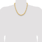 14K 20 inch 6.5mm Byzantine with Lobster Clasp Chain