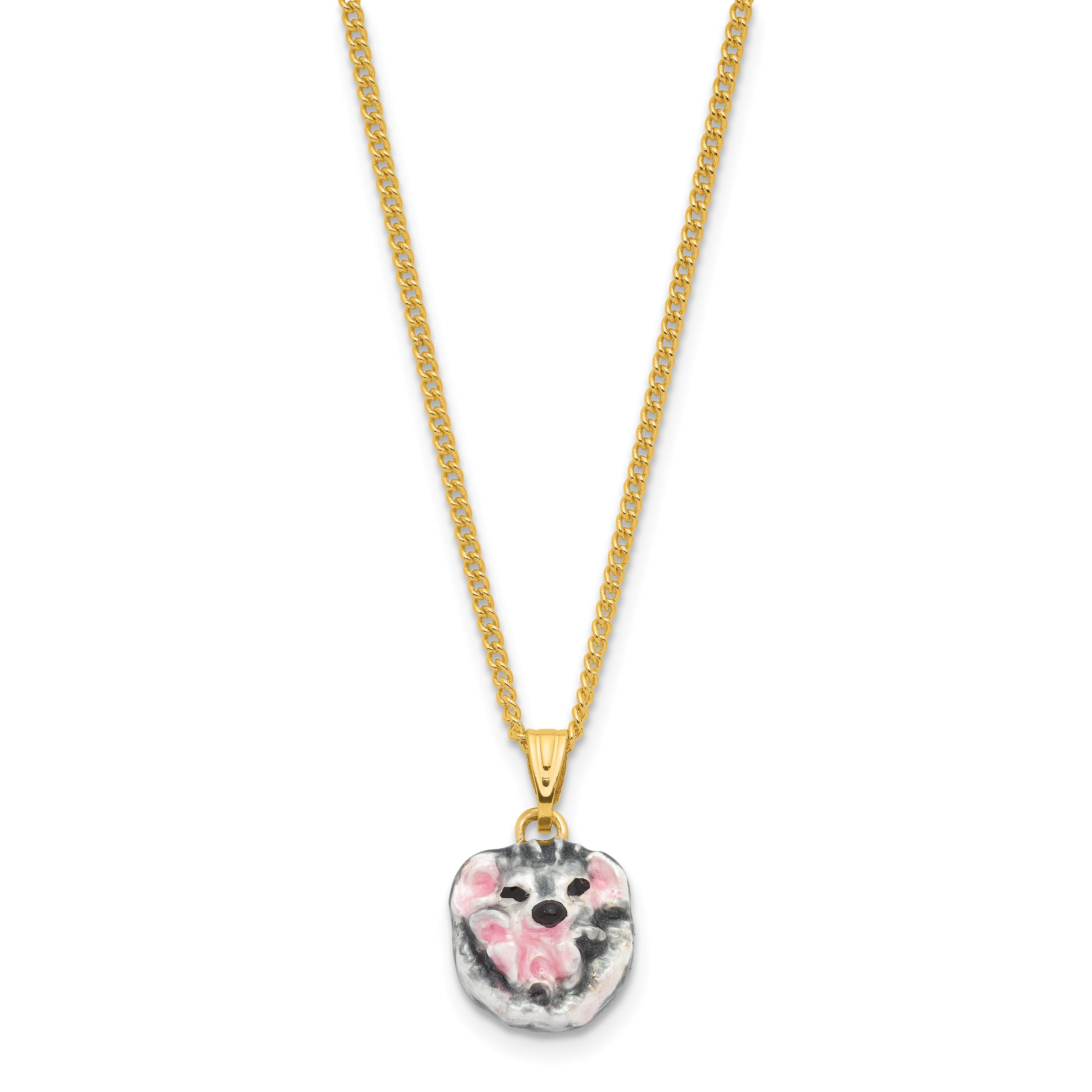 Luxury Giftware by Jere Bejeweled HILLARY Balled Up Hedgehog Trinket Box with Matching 18 inch Necklace