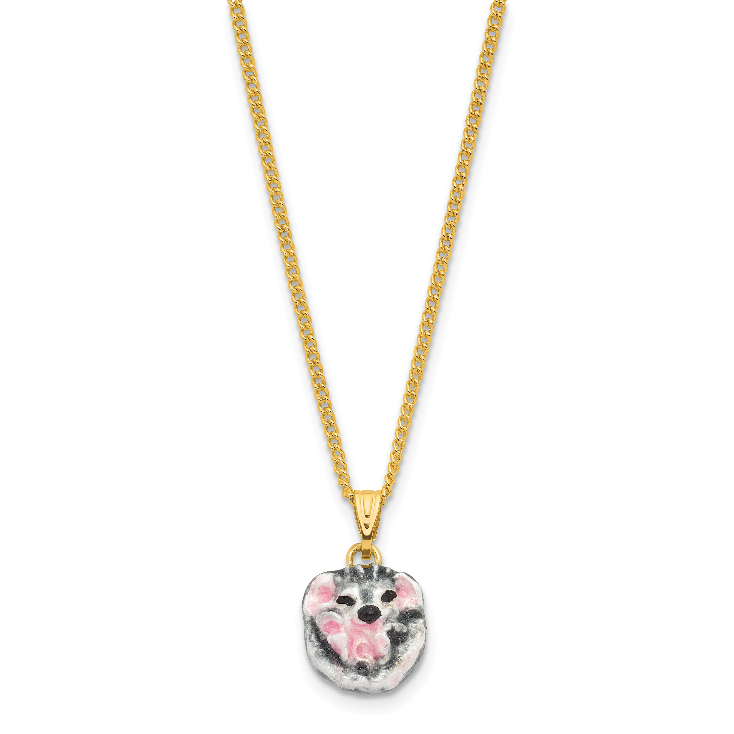 Luxury Giftware by Jere Bejeweled HILLARY Balled Up Hedgehog Trinket Box with Matching 18 inch Necklace