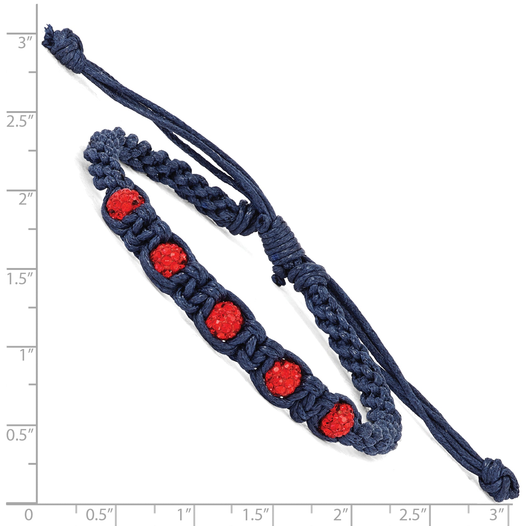 Crystal Macrame Bracelet Secondary image
