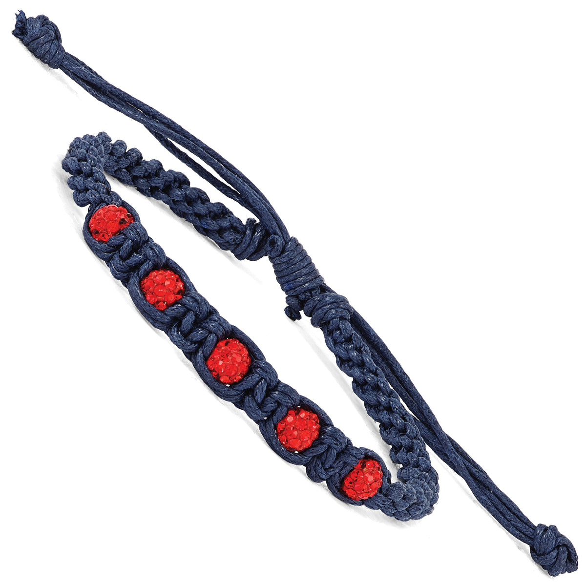 Crystal Macrame Bracelet