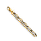 Lab-Grown Diamond Bracelet in 14K Yellow Gold (2 7/8 ct. tw.), 7 Inch - Sophia Jewelers