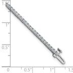 14k White Gold  2 carat Lab Grown Diamond VS+ F+ Complete Tennis Bracelet - Sophia Jewelers