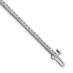 14k White Gold  2 carat Lab Grown Diamond VS/SI+ G+ Complete Tennis Bracelet - Sophia Jewelers