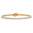 14k 2 carat Lab Grown Diamond VS/SI+ G+ Complete Tennis Bracelet - Sophia Jewelers