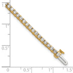 14k 3carat Lab Grown Diamond VS/SI+ G+ Complete Tennis Bracelet - Sophia Jewelers