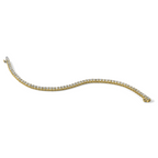 14k 5 carat Lab Grown Diamond VS/SI+ G+ Complete Tennis Bracelet - Sophia Jewelers
