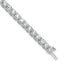 14k White Gold  12 1/2 carat Lab Grown Diamond VS+ F+ Complete Tennis Bracelet - Sophia Jewelers