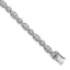 14k White Gold 1 carat Lab Grown Diamond VS/SI+ G+ 7 inch Fancy Bracelet