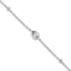 Lab-Grown Diamond Bracelet in 14K White Gold, 5.66mm (3/8 ct. tw.), 6.5 Inch - Sophia Jewelers