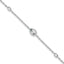 Lab-Grown Diamond Bracelet in 14K White Gold, 5.74mm (1/2 ct. tw.), 6.5 Inch - Sophia Jewelers