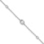 Lab-Grown Diamond Bracelet in 14K White Gold, 5.45mm (3/8 ct. tw.), 6.5 Inch - Sophia Jewelers