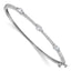 Lab-Grown Diamond Bangle Bracelet in 14K White Gold (1 5/8 ct. tw.), 6.8 Inch - Sophia Jewelers