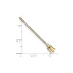 Marquise Lab-Grown Diamond Bracelet in 14K Yellow Gold (3 5/8 ct. tw.), 7 Inch - Sophia Jewelers
