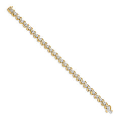 14k Diamond Bracelet