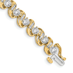 14k Diamond Bracelet