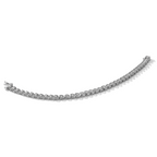 Women's 14K White Gold 5/8 ct Lab-Grown Diamond Tennis Bracelet